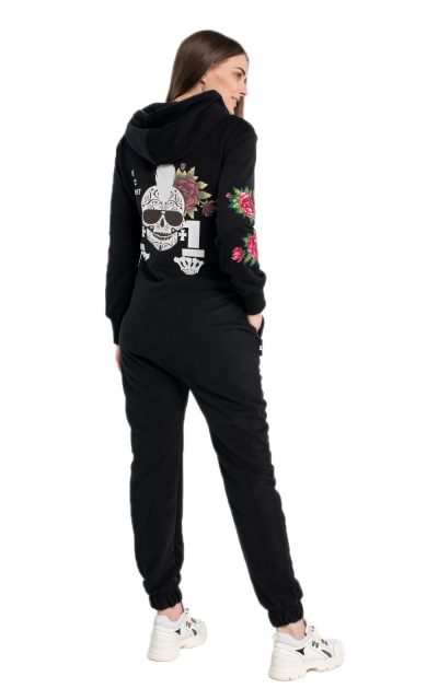 Комбинезон Skull and Roses black