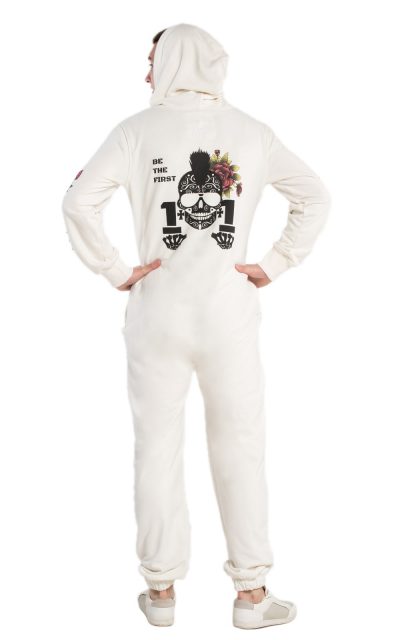 Комбинезон Skull and Roses white