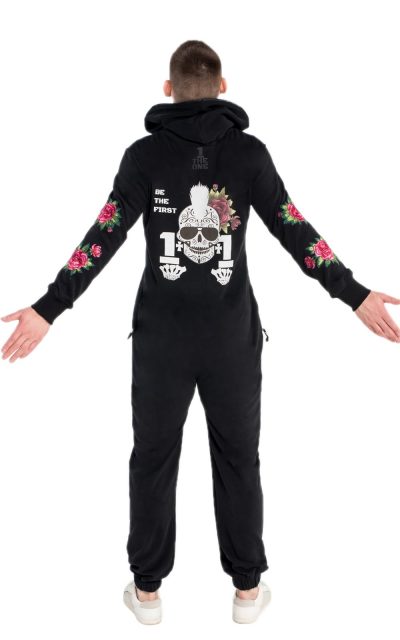 Комбинезон Skull and Roses black